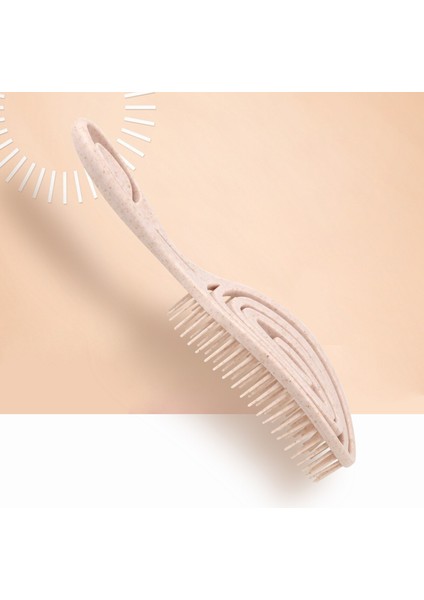 Rahatlatıcı Elastik Masaj Tarak Taşınabilir Içi Boş Saç Tarak Kafa Derisi Masaj Fırçası Salon Şekillendirici Araçları Dairesel Düz Renk (Yurt Dışından) fiyatları