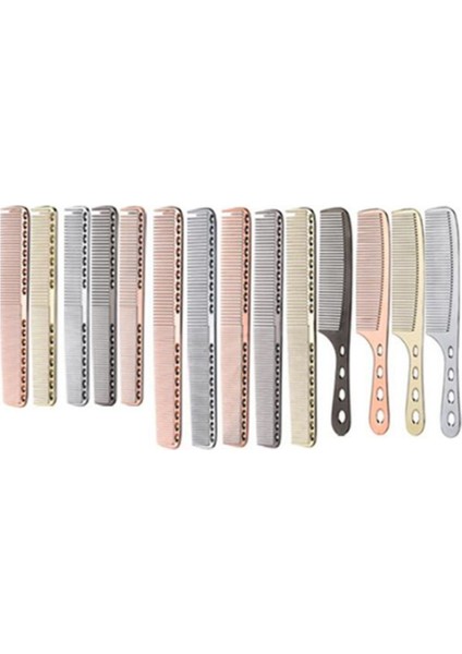 Adet Uzay Alüminyum Saç Tarağı Profesyonel Kuaförlük Tarak Saç Kesme Ölmekte Olan Saç Fırçası Berber Tarak Araçları Salon Aksesuarları (Yurt Dışından) modelleri