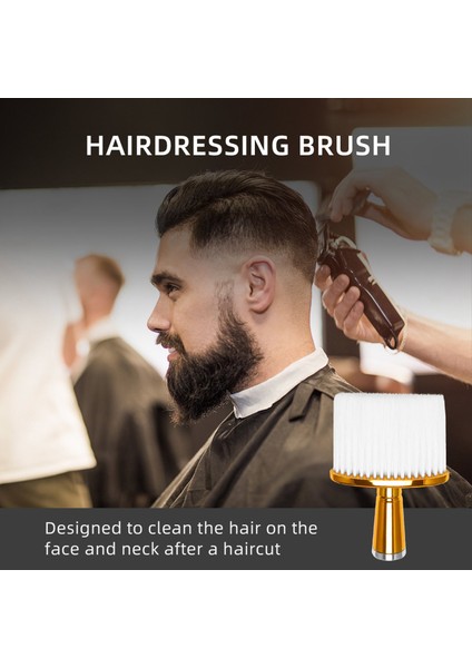 Salon Kuaförlük Araçları Için Yumuşak Saç Fırçası Boyun Yüz Silgi-Altın (Yurt Dışından) modelleri