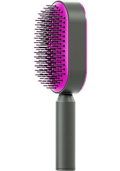 Kadın Islak Kıvırcık Saç Fırçası Dolaşık Açıcı Kafa Derisi Taşınabilir Hava Yastığı Tarak Salon Kuaförler Için Masaj Şekillendirici Araçları Tarak (Yurt Dışından)