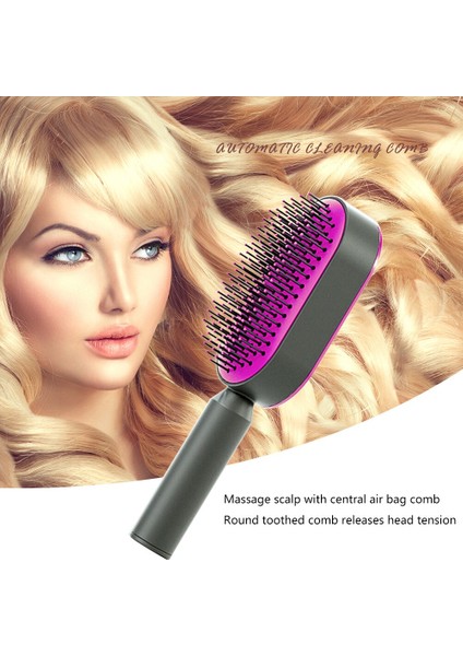 Kadın Islak Kıvırcık Saç Fırçası Dolaşık Açıcı Kafa Derisi Taşınabilir Hava Yastığı Tarak Salon Kuaförler Için Masaj Şekillendirici Araçları Tarak (Yurt Dışından) fiyatları