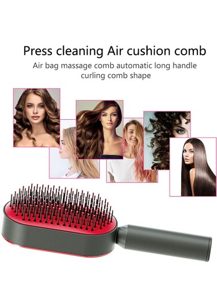 Kadın Islak Kıvırcık Saç Fırçası Dolaşık Açıcı Kafa Derisi Taşınabilir Hava Yastığı Tarak Salon Kuaförler Için Masaj Şekillendirici Araçları Tarak (Yurt Dışından) modelleri
