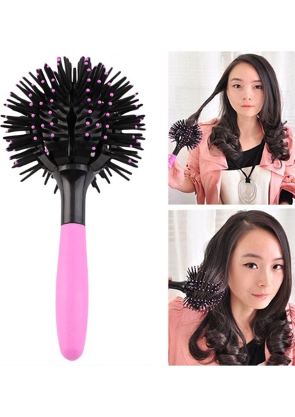 Pratik Saç Şekillendirici Saç Bakımı 3D Küresel Şekilli Masaj Tarağı Armut Kafa (Yurt Dışından) indirimleri