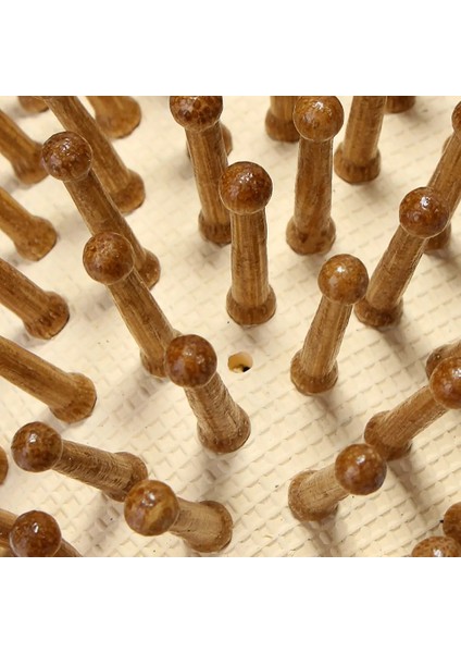 Bambu Kıl Detangle Masaj Saç Derisi Tarak Dolaşık Açıcı Fırçalar Doğal Saç Fırçası ile Ahşap Kürek Saç Fırçası (Yurt Dışından)