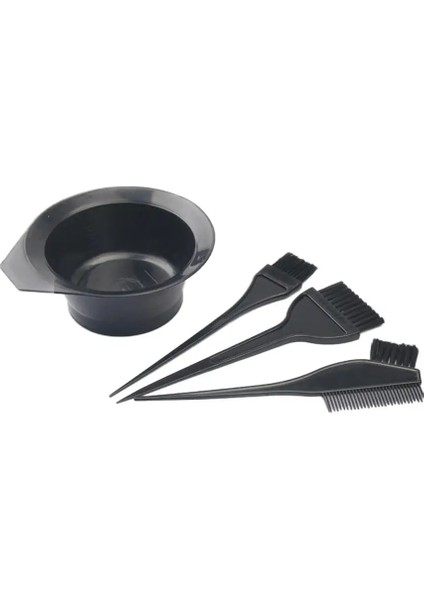 Saç Rengi Boyası Kase Tarak Fırçalar Araç Seti Seti Ton Boyama Boya Kase Tarak Fırça Ikiz Yüksek Kaliteli Başlı Fırça Seti (Yurt Dışından) modelleri