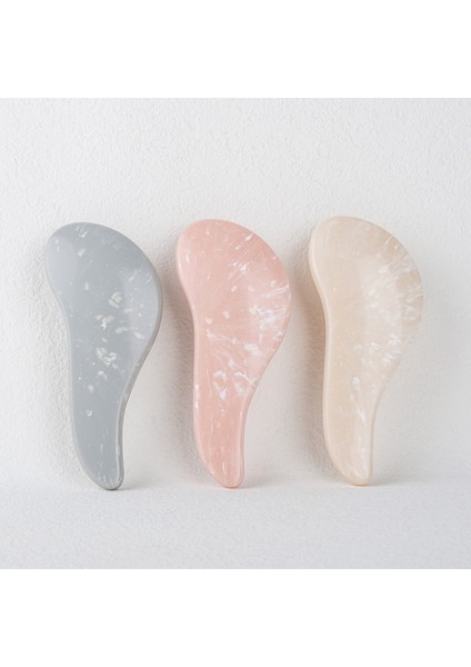 Mermer Sihirli Yumuşak Diş Tarak Anti-Statik Saç Fırçası Kolu Arapsaçı Dolaşık Açıcı Tarak Duş Masaj Tarak Salon Saç Şekillendirici Aracı (Yurt Dışından) fırsatları