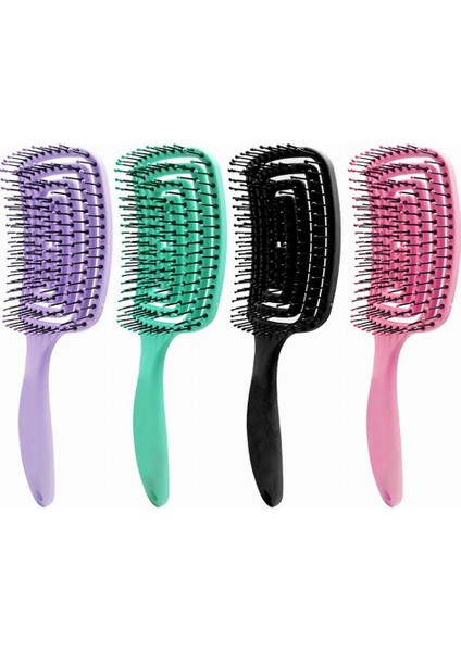 Saç Dolaşık Açıcı Fırça Ultra Yumuşak Saç Fırçası Kıl Naylon Kadın Islak Kıvırcık Dolaşık Açıcı Saç Fırçası Salon Kuaförlük Şekillendirici Aracı (Yurt Dışından) fiyatları