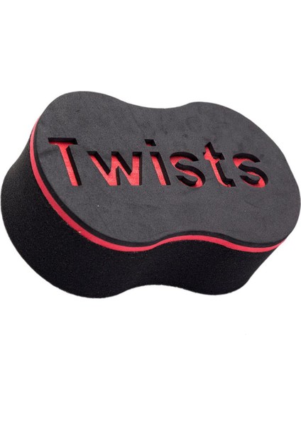 Doğal Afro Bobin Dalgası Dread Sünger Için Yumuşak Sihirli Büküm Saç Fırçası Süngeri - Mavi (Yurt Dışından)