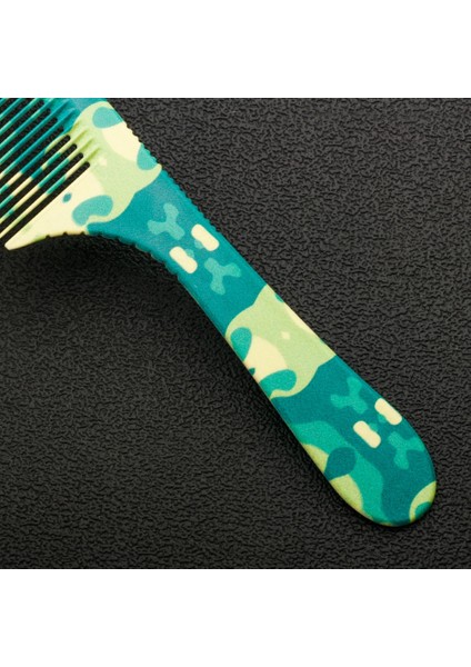 Profesyonel Saç Tarak Kamuflaj Kuaförlük Tarak Berber Salonu Şekillendirici Tarak Erkekler Kadınlar Için Saç Fırçası Saç Kesimi Aracı Aksesuarları (Yurt Dışından) fiyatları