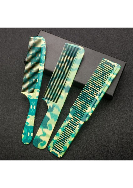 Profesyonel Saç Tarak Kamuflaj Kuaförlük Tarak Berber Salonu Şekillendirici Tarak Erkekler Kadınlar Için Saç Fırçası Saç Kesimi Aracı Aksesuarları (Yurt Dışından) modelleri