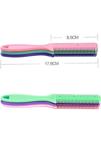 Saç Kesme Tarağı Saç Fırçaları Tıraş Bıçağı ile Saç Düzeltici Kesme Inceltme Aracı Berber Aracı Kuaför Dıy Şekillendirici Araçları (Yurt Dışından) indirimleri