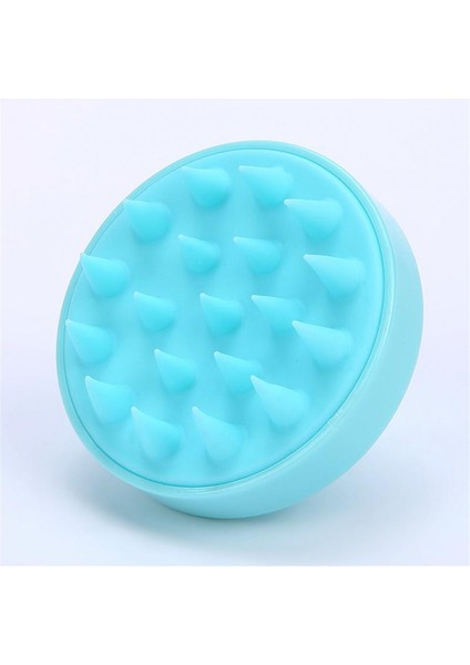 Temiz Saç Derisi Baş Masajı Yumuşak Silikon Şampuan Fırçası Saç Salon Ev Şampuan Fırçası Banyo Tarak Saç Derisi Bakımı Saç Fırçası (Yurt Dışından)