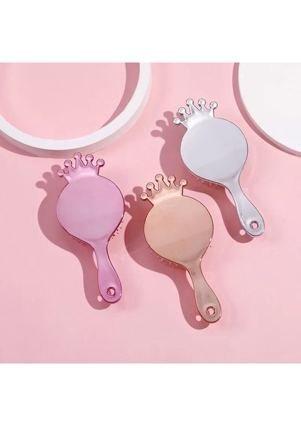 Taç Desen Saç Tarak Sevimli Karikatür Hava Yastığı Masaj Tarak Sert Saç Fırçası Çocuklar Için Katı Saç Aksesuarları Kadın Saç Fırçası (Yurt Dışından) modelleri