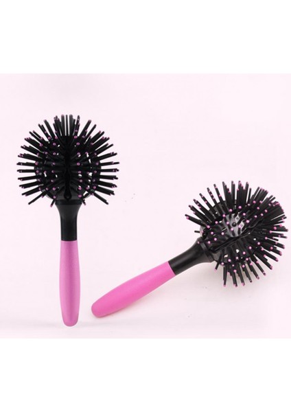 Evrensel Küresel Fırça Mini Bomba Kıvırma Tarak Top Şekli 360 Derece Saç Şekillendirici 360 Derece Top Şekillendirici Araçları Salon Için (Yurt Dışından)