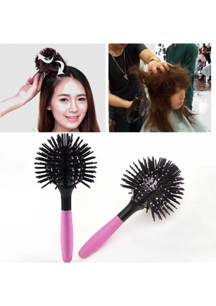Evrensel Küresel Fırça Mini Bomba Kıvırma Tarak Top Şekli 360 Derece Saç Şekillendirici 360 Derece Top Şekillendirici Araçları Salon Için (Yurt Dışından) modelleri