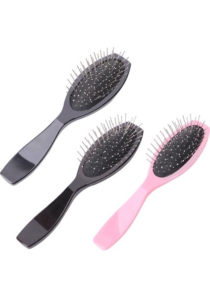 Anti Statische Stalen Kam Borstel Kapsalon Gereedschap Voor Pruik Saç Uzantıları Eğitim Başlığı Plastik Handvat Nieuwe (Yurt Dışından) fiyatları