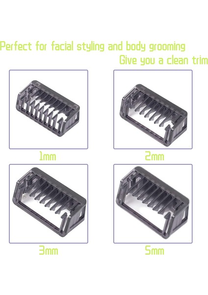 Kılavuz Tarak 1/2/3/5 mm Philip Oneblade Tıraş Makinesi Vücut Saç Muhafızları QP2510 QP2520 QP2521 QP2522 QP2530 QP2531 QP2620 QP2630 QP6505 (Yurt Dışından) fiyatları