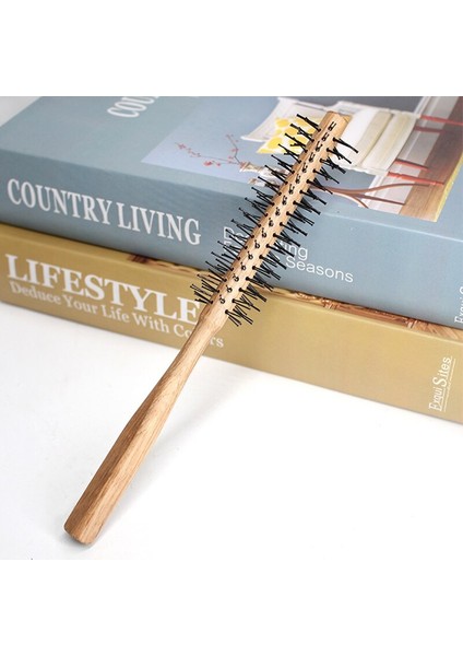 Düz Kıvırcık Saç Şekillendirici Tarak Yüksek Sıcaklığa Dayanıklı Anti-Statik Bobo Kafa Şekillendirici Tarak Kafa Masaj Tarak (Yurt Dışından) indirimleri