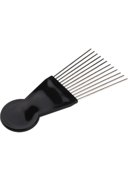 Afro Erkek Kadın Kuaförlük Için Saç Tarak Saç Fırçaları Yüksek Dereceli Metal Dişler ile Şekillendirici Plastik Saplı (Yurt Dışından)