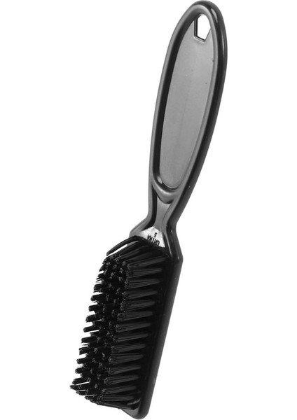 10X Solmaya Fırça Tarak Makas Temizleme Fırçası Berber Dükkanı Cilt Solmaya Vintage Yağ Kafa Şekli Oyma Temizleme Fırçası (Yurt Dışından)