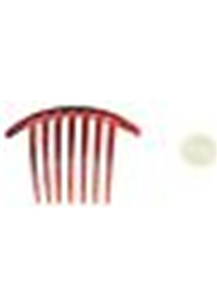 Adet Saç Tarak Pin Aksesuarları Plastik Kadın Bayan Moda Kahverengi (Yurt Dışından) fiyatları