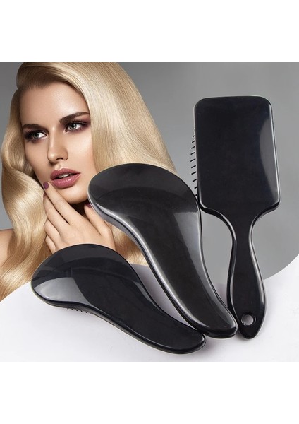 Zwart Haar Kam Voor Mannen Şekillendirme Araçları Çok Fonksiyonlu Tt Borstel Luchtkussen Haar Borstel Hoge Kwaliteit Anti-Statische Hoofdhuid Masaj Com (Yurt Dışından)