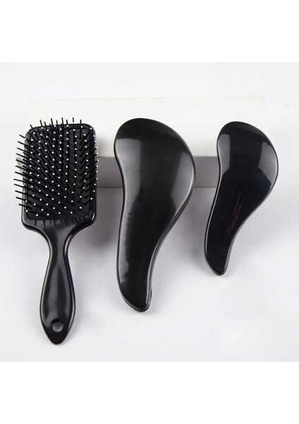 Zwart Haar Kam Voor Mannen Şekillendirme Araçları Çok Fonksiyonlu Tt Borstel Luchtkussen Haar Borstel Hoge Kwaliteit Anti-Statische Hoofdhuid Masaj Com (Yurt Dışından) fiyatları