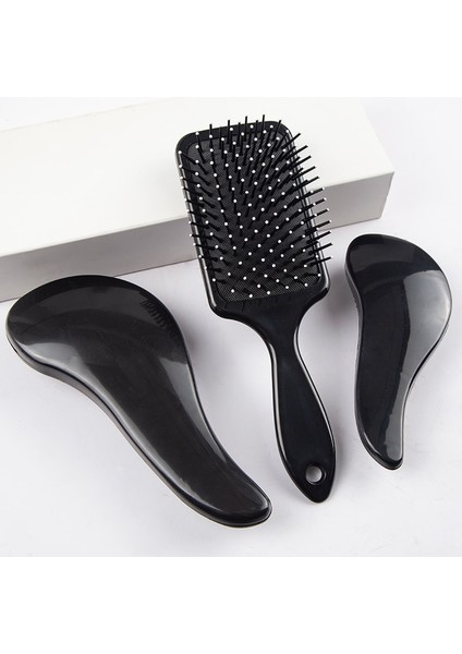 Zwart Haar Kam Voor Mannen Şekillendirme Araçları Çok Fonksiyonlu Tt Borstel Luchtkussen Haar Borstel Hoge Kwaliteit Anti-Statische Hoofdhuid Masaj Com (Yurt Dışından) modelleri