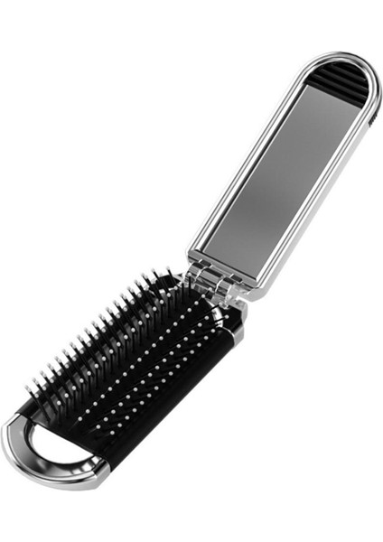 Kullanışlı Katlanır Saç Tarağı Günlük Kullanım Için Çanta Boyutunda Tarak Hareket Halindeyken Katlanır Saç Tarağı Kompakt Cep Saç Fırçası Aynalı Profesyonel Saç Tarağı (Yurt Dışından)