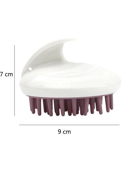 Masaj Sevimli Moda Cep Saç Tarak Silikon Şampuan Tarak Güvenli (Yurt Dışından) fiyatları