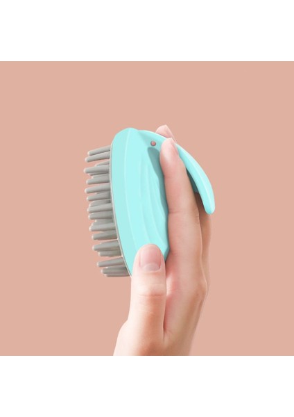 Masaj Sevimli Moda Cep Saç Tarak Silikon Şampuan Tarak Güvenli (Yurt Dışından) fırsatları