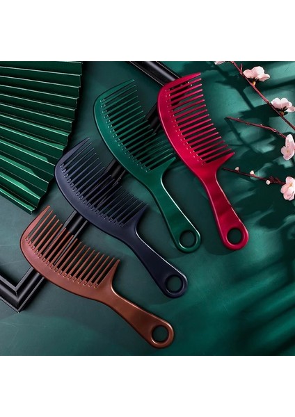 Adet Geniş Diş Tarak Saç Fırçası Plastik Salon Berber Kuaförlük Kadın Saç Şekillendirici Aracı Berber Aksesuarları Ev Kullanımı (Yurt Dışından) fiyatları