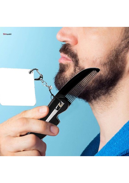 Erkekler Için Katlanır Cep Tarağı Dayanıklı Aksesuar B (Yurt Dışından) fiyatları