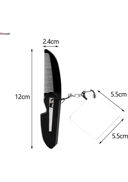 Erkekler Için Katlanır Cep Tarağı Dayanıklı Aksesuar B (Yurt Dışından) indirimleri