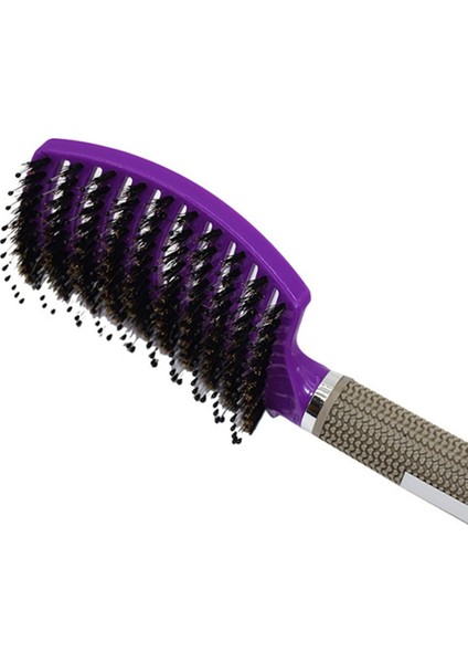 Kıl Saç Masaj Tarak Kuaförlük Tarak Pürüzsüz Saç Kıvırma Tarak Mor (Yurt Dışından) fırsatları