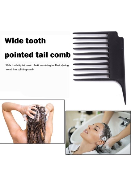 Geniş Diş Taraklar Kıvırcık Fırçalar Saç Şekillendirici Araçları Anti-Statik Kaba Kuaförlük Tarak Kadınlar Için Salon Saç Bakımı (Yurt Dışından) fiyatları