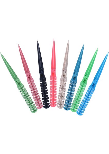 Taşınabilir Dıy Kadın Seyahat Çift Başlı Dişli Katlanabilir Saç Tarak Saç Güzellik Plastik Tarak Masaj Fırçası Kuaförlük Araçları (Yurt Dışından) modelleri