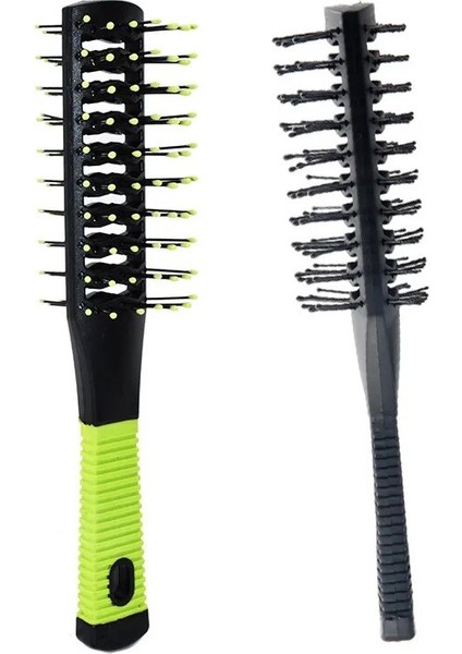 Pro Salon Çift Taraflı Masaj Tarak Dolaşma Önleyici Fırçalar Kuaförlük Dolaşık Açıcı Geniş Dişler Anti Kaybı Taraklar Saç Şekillendirme Fırçası (Yurt Dışından)