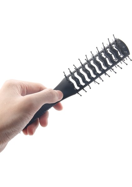 Pro Salon Çift Taraflı Masaj Tarak Dolaşma Önleyici Fırçalar Kuaförlük Dolaşık Açıcı Geniş Dişler Anti Kaybı Taraklar Saç Şekillendirme Fırçası (Yurt Dışından) modelleri