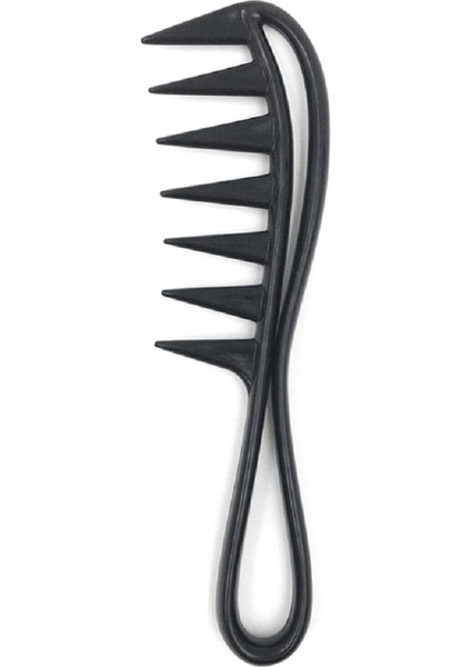 Geniş Diş Köpekbalığı Plastik Tarak Dolaşık Açıcı Kıvırcık Kuaför Kuaförlük Tarak Masaj Saç Şekillendirici Aracı (Yurt Dışından)