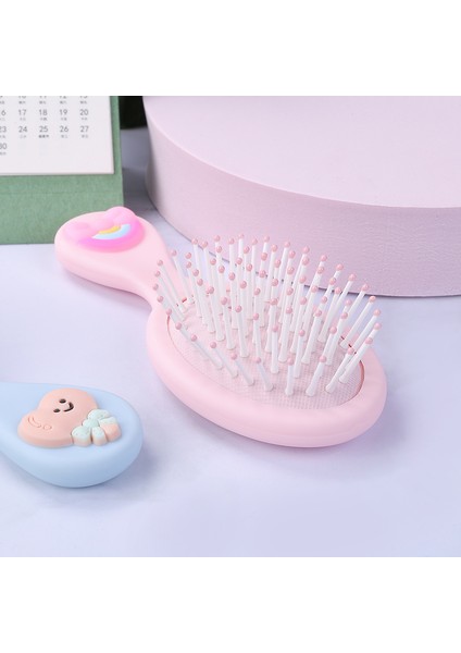 Saç Derisi Mage Için Mini Hava Yastığı Tarak, Kadınlar Kız Için Sevimli Karikatür Yay Gökkuşağı Plastik Saç Taraklar (Yurt Dışından) fırsatları