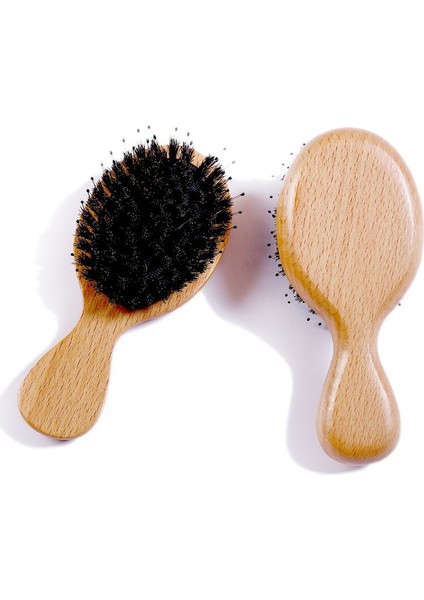 Doğa Ahşap Saç Fırçası Anti-Statik Detangle Kıl Fırça Saç Derisi Masaj Tarak Hava Yastığı Şekillendirici Araçları Kadın Erkek Için (Yurt Dışından) fiyatları