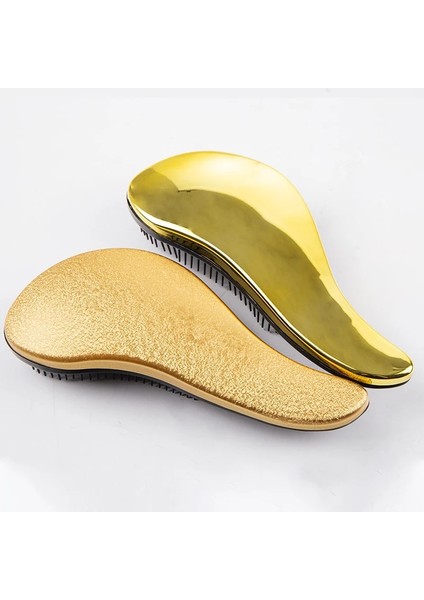 Parlak Anti-Düğüm Tt Saç Tarak Altın Saç Fırçası Kadın Saç Dökülmesini Azaltmak Dolaşık Açıcı Fırça Kafa Derisi Masaj Tarak Berber Aksesuarları (Yurt Dışından) fiyatları