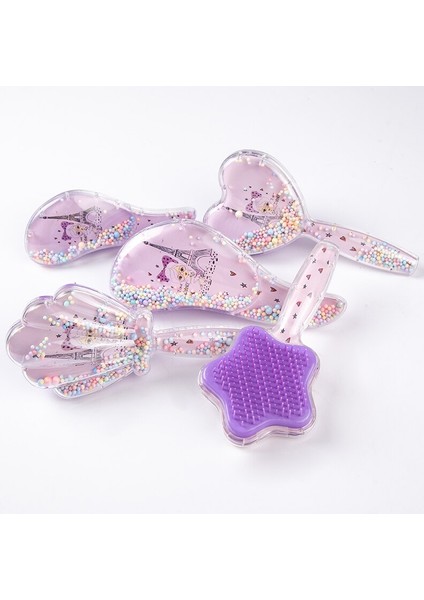 Stilleri Saç Fırçası Saç Derisi Masajı Anti-Düğüm Tarak Mor Kule Serisi Yüksek Kalite Salon Kuaförlük Şekillendirici Araçları Tarak (Yurt Dışından) modelleri