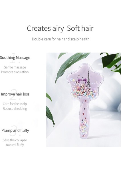 Stilleri Saç Fırçası Saç Derisi Masajı Anti-Düğüm Tarak Mor Kule Serisi Yüksek Kalite Salon Kuaförlük Şekillendirici Araçları Tarak (Yurt Dışından) indirimleri