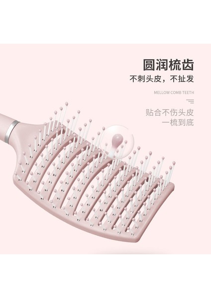Haar Hoofdhuid Masaj Kam Haarborstel Naylon Vrouwen Nat Droog Krullend Ontwarren Saç Fırçası Salon Kappers Şekillendirici Aracı Dropship (Yurt Dışından) modelleri