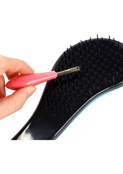 Pratik Saç Tarak Fırça Temizleyici Temizleme Aleti Saç Çıkarıcı Plastik Saplı - Pembe (Yurt Dışından) fırsatları
