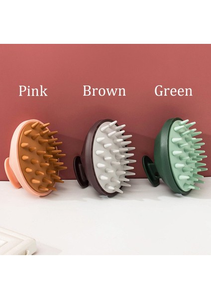 Taşınabilir Kafa Derisi Silikon Şampuan Fırçası Saç Yıkama Tarak Duş Masaj Bakım Aracı (Yurt Dışından) modelleri