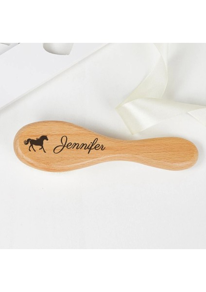 Kişiselleştirilmiş Saç Fırçası Özel Kazınmış Bambu Ahşap Fırça Anti Statik Tarak Hediye Kızlar Için Hediyeler Çocuklar Için Bebek Duş Hediye (Yurt Dışından) fırsatları