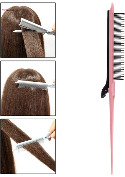 Kuaför Için Tarak Tarağı Boyama Kesme Düzeltme Pembe Için Kuyruk Tarağı (Yurt Dışından) fiyatları